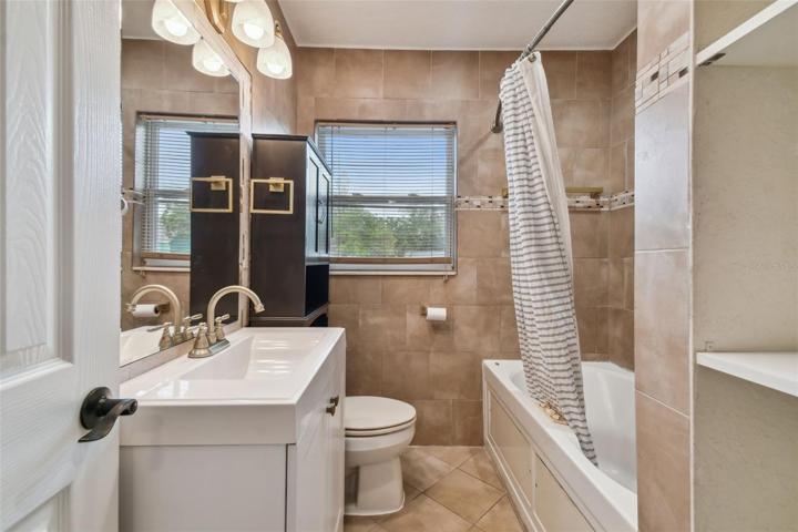 Updated full bath