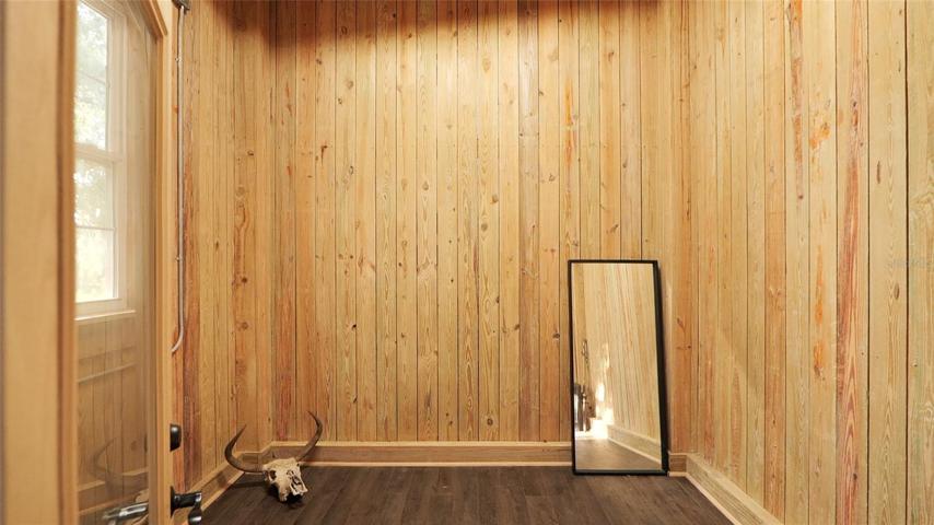 Barn office or tack room under A/C.
