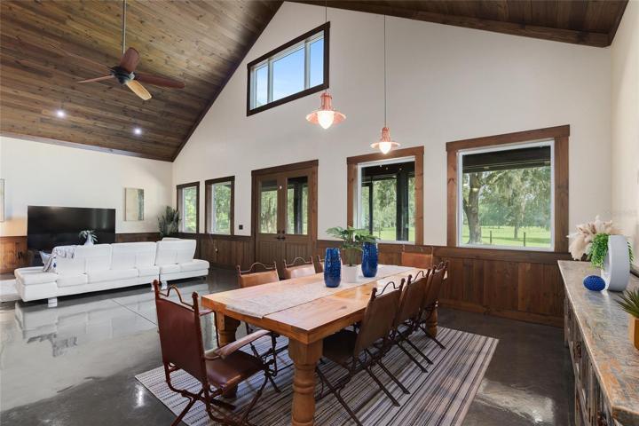 Lots of natural light