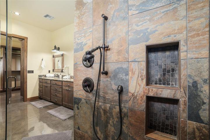 Master bathroom suite