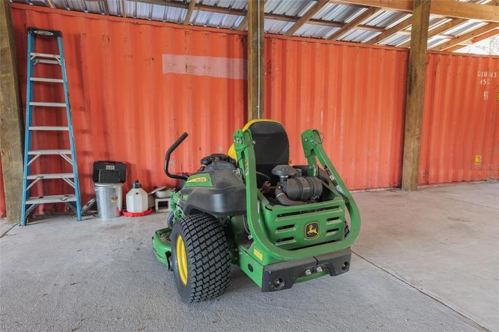 Zero-turn tractor- Available separately