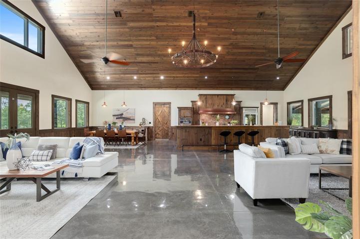Sealed concrete floors