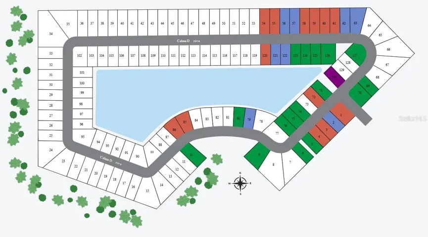 Heritage Station Community Map - Lot 57