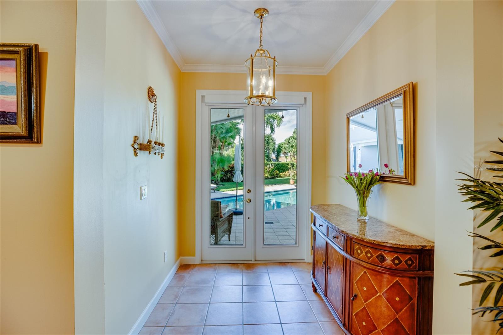 Entrance from Pool Deck