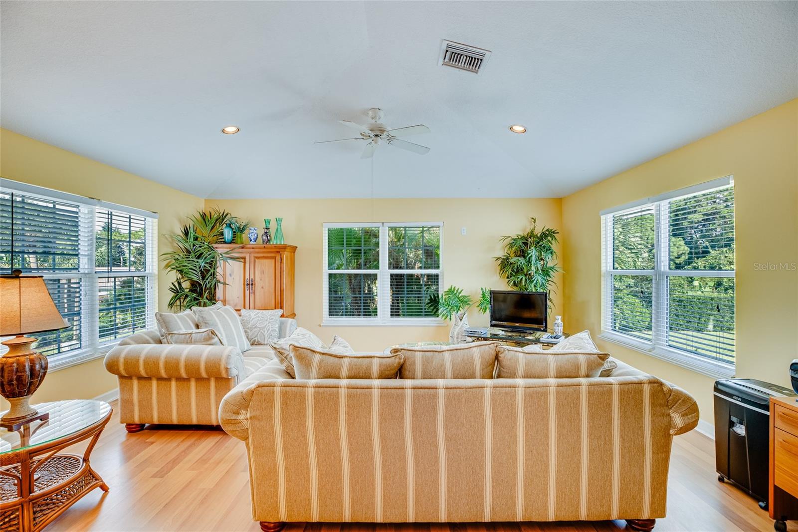 Upstairs Den with window views