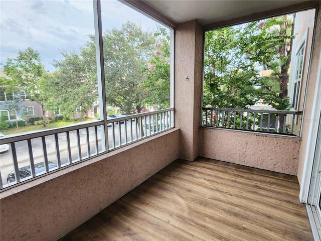 screened in balcony