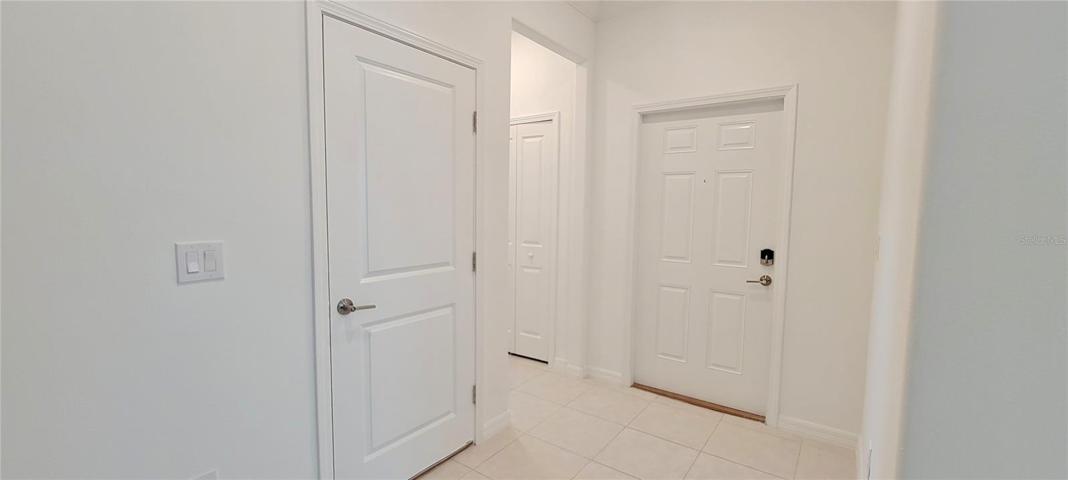 Entry (front door & interior garage door)