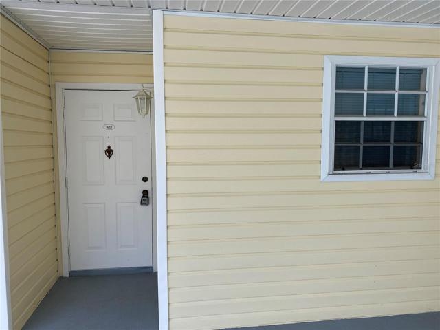 Covered Entry Walkway