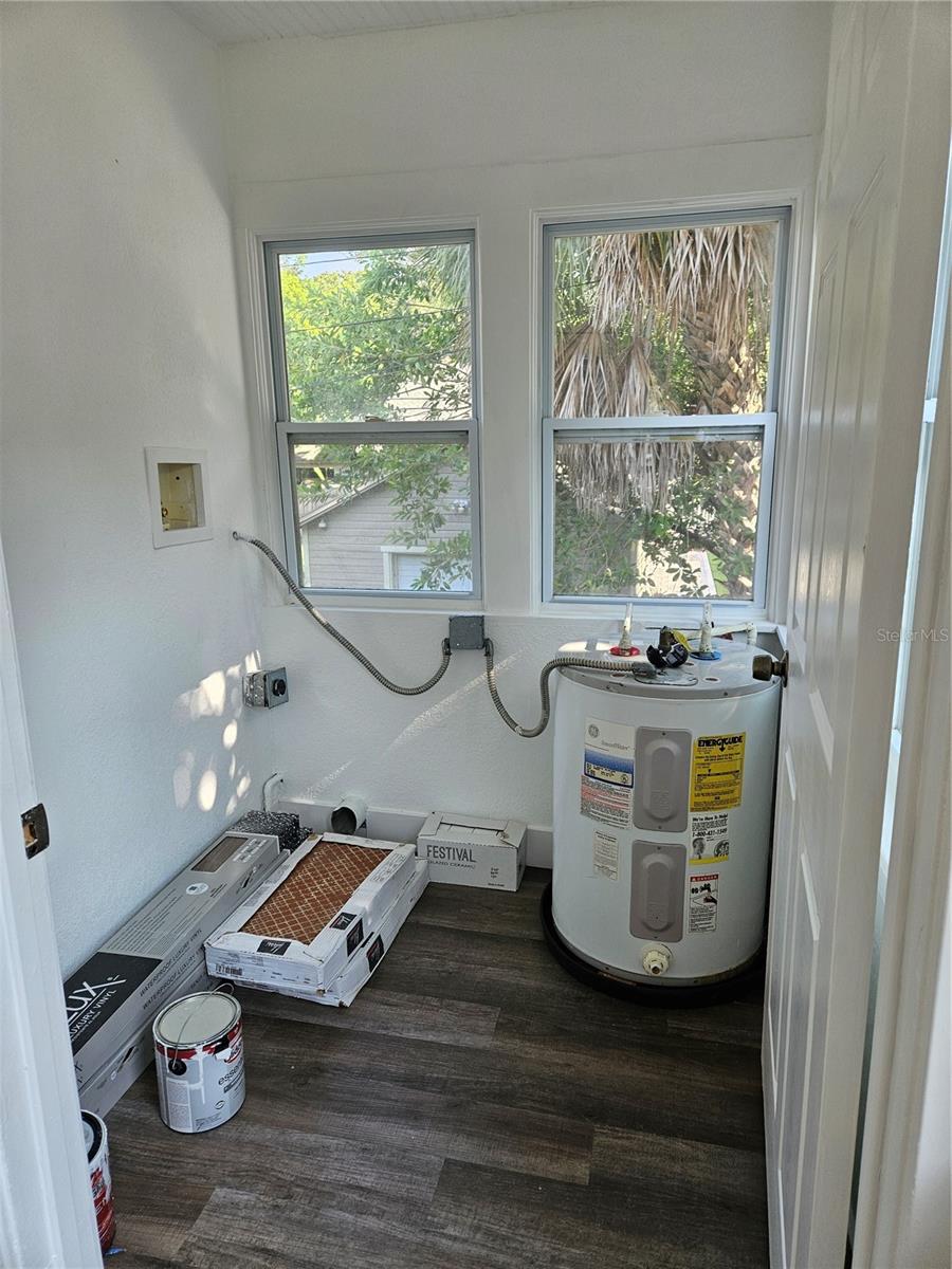 Utility Room-Washer/Dryer coming