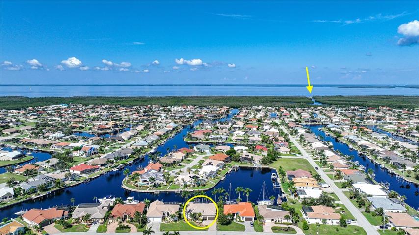 Just a few minutes out to Charlotte Harbor via Ponce Inlet