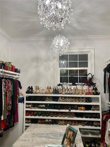 PORTION OF MASTER CLOSET