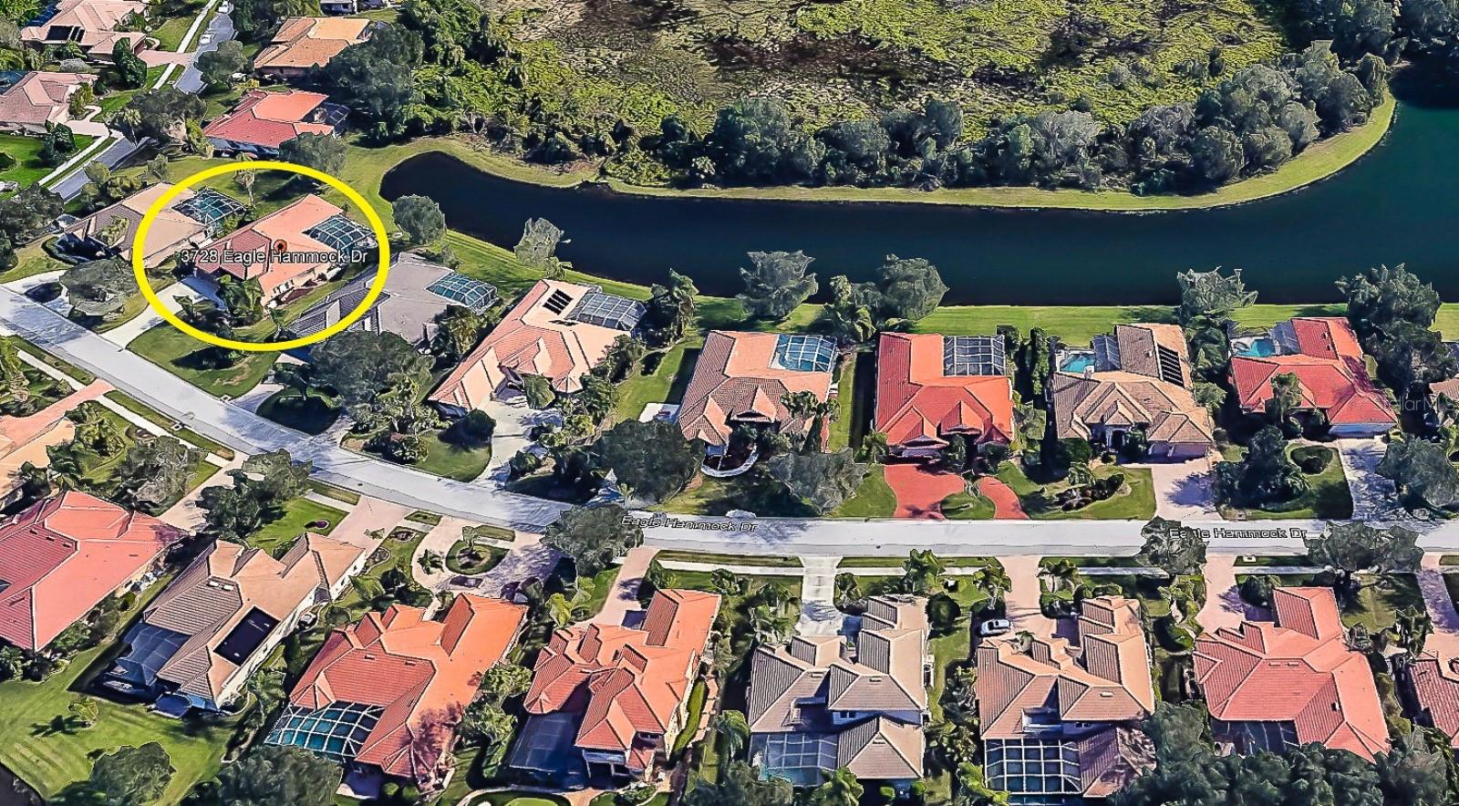 Stunning lake views framed by a natural preserve create an oasis of serenity.