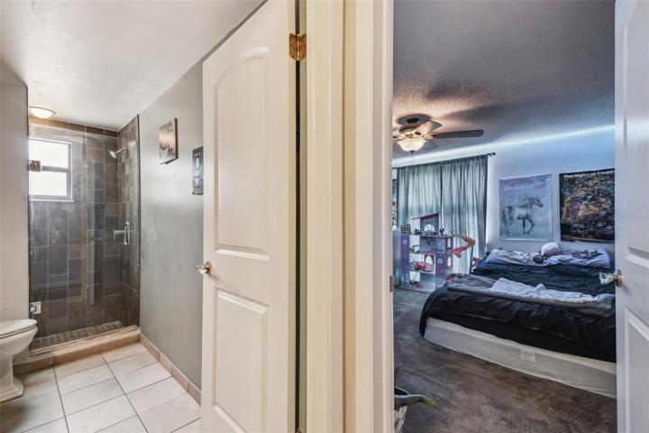 Bedroom 3 and hall bath