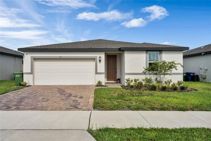 This beautiful 2021 built ENERGY EFFICIENT HOME feels like new and delivers a bright open concept, four bedrooms for versatile space and a WATER SOFTENER in a great community just minutes from the Winter Haven Historic District!