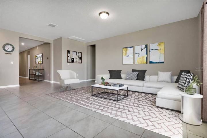 LIVING ROOM. Virtually Staged.