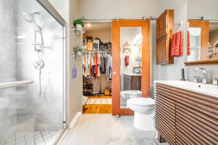 Walk-in shower