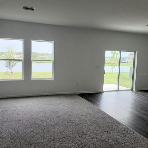nice pond view from living area