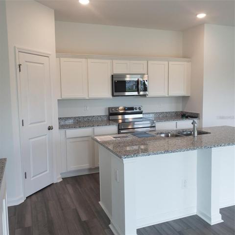 large kitchen with island