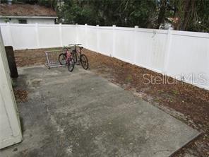 Shared patio area