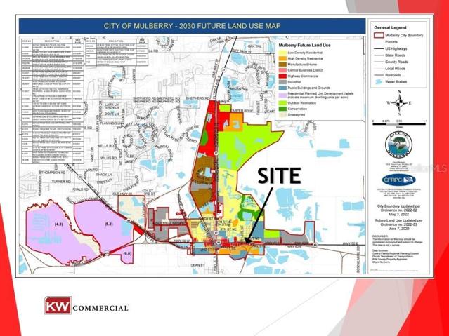 City of Mulberry Future Land Use Map