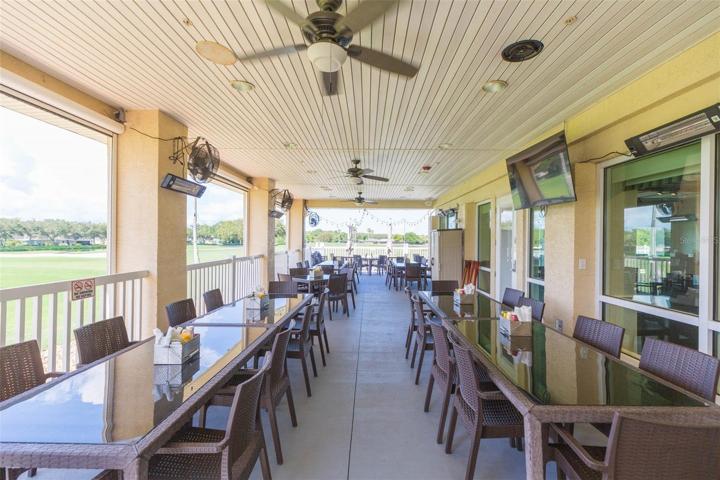 Champions outdoor restaurant