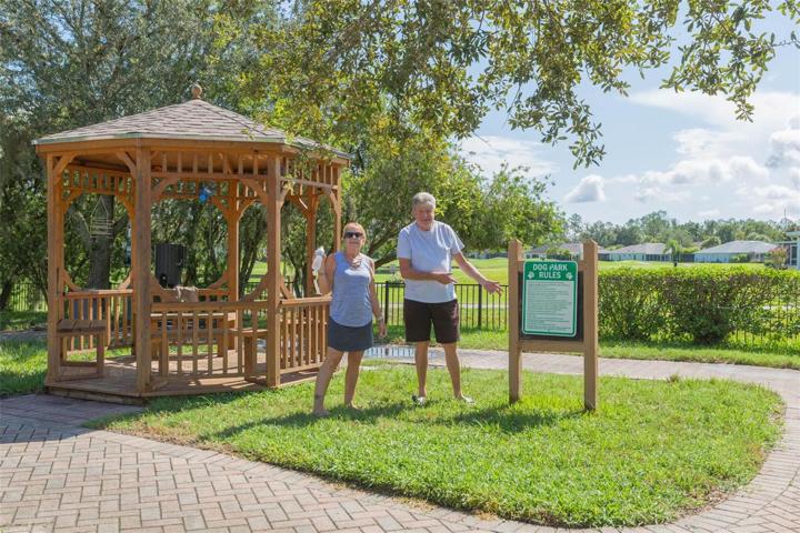 Pet park and friendly neighbors