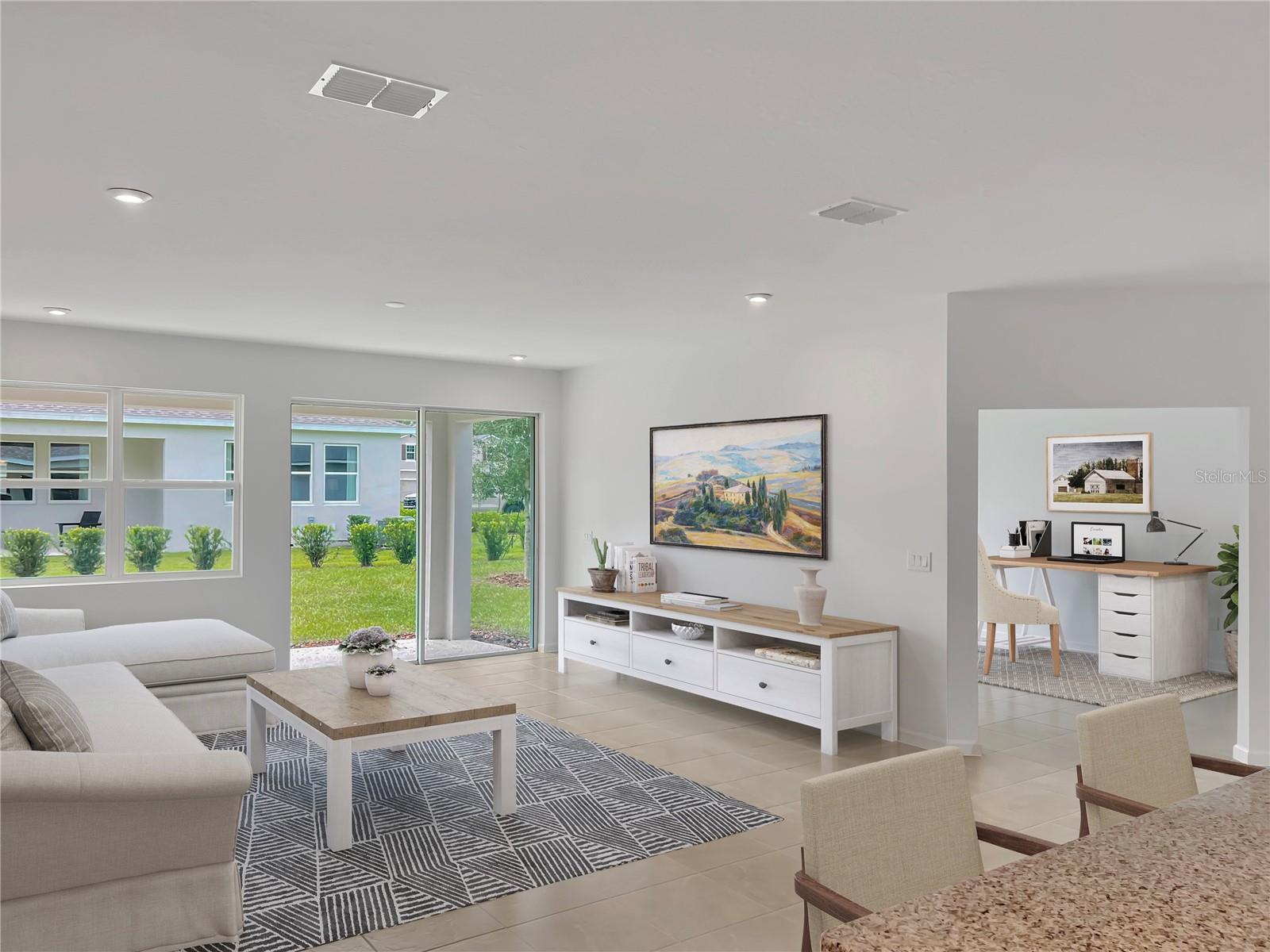 *Living Space/Flex Room*