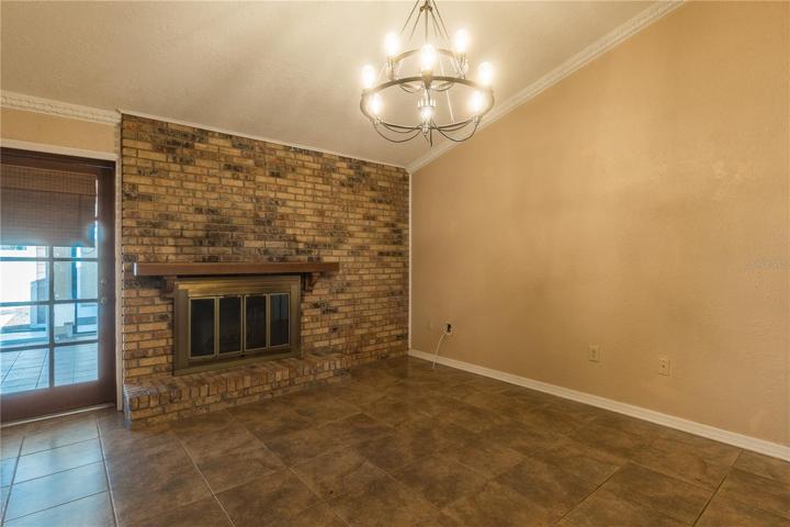Dining room Fire place