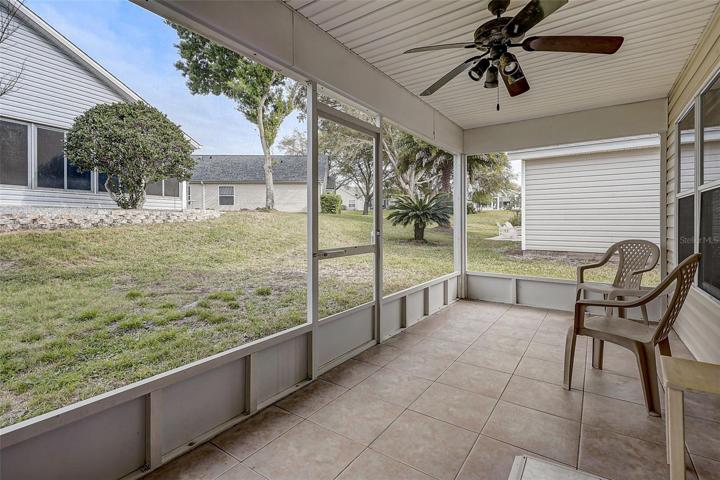 Screened Lanai off Family room