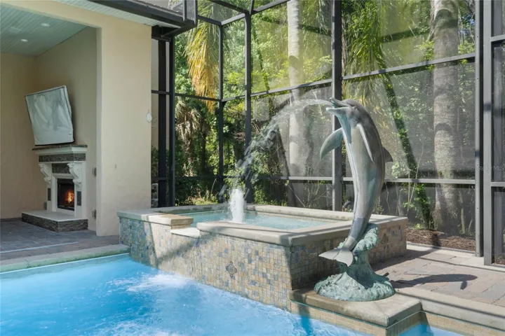 Pool Fountain