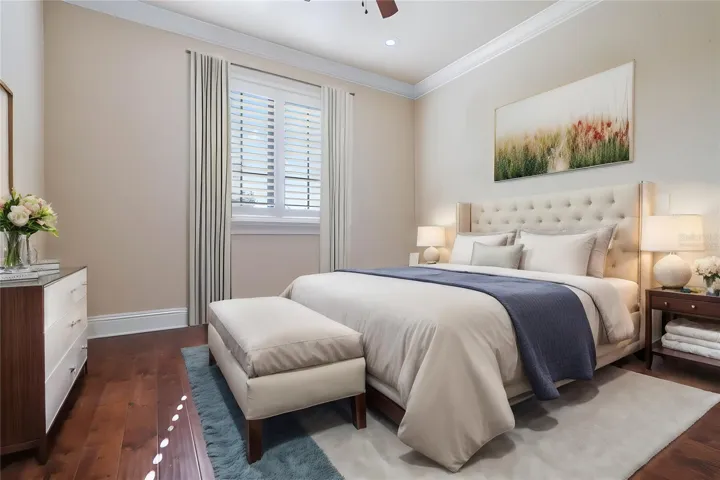 Virtually Staged Bedroom 4