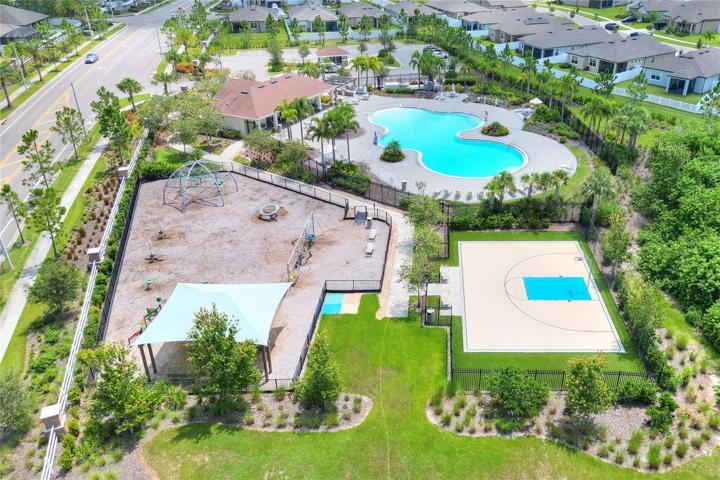Pool, Basketball Court, Playground