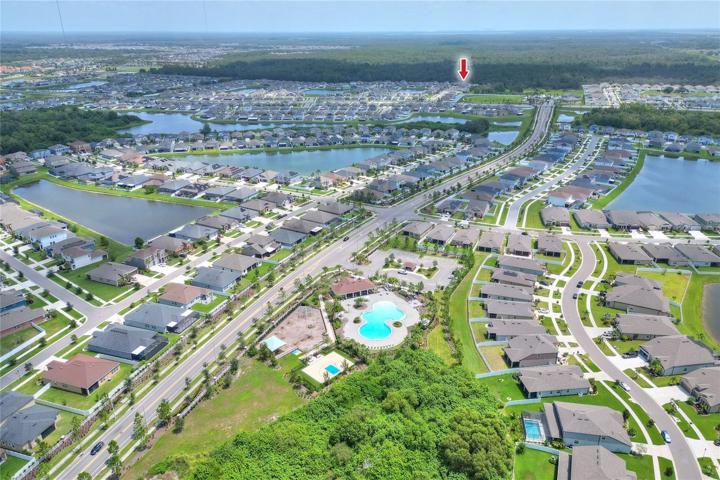Distance from Property to Community Pool