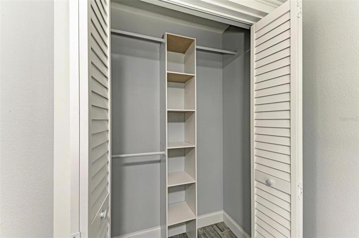 Guest bedroom closet