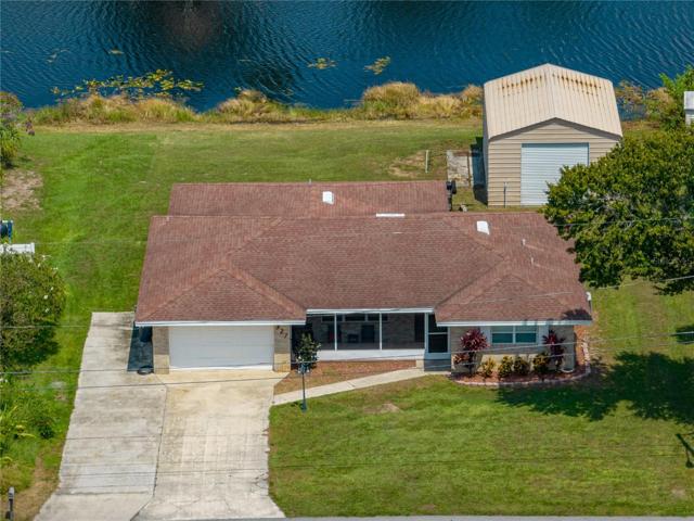 Aerial view of house & workshop