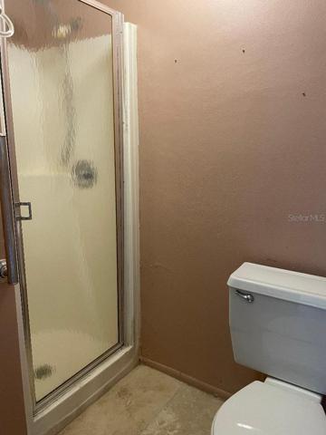 Shower in garage