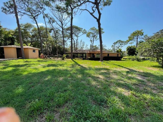 Back view of property