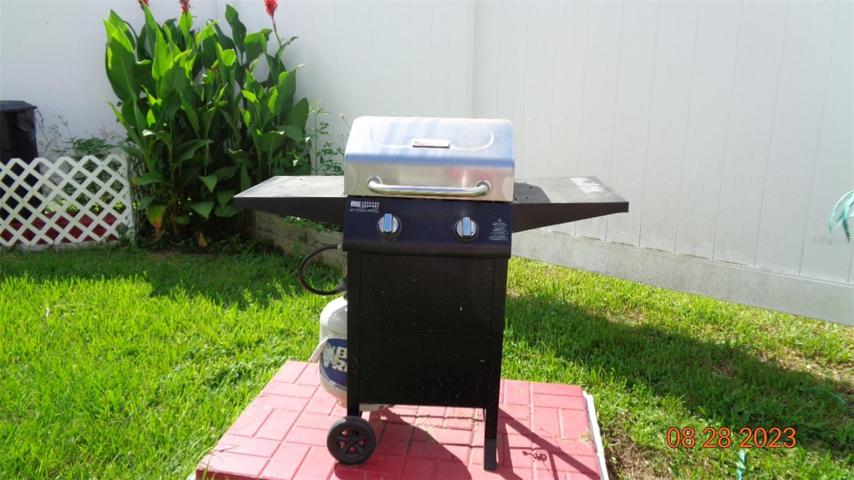 back yard grill