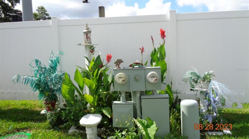back yard by meters