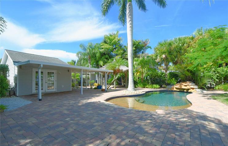 This home personifies outdoor living.