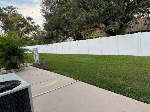 Rear yard
