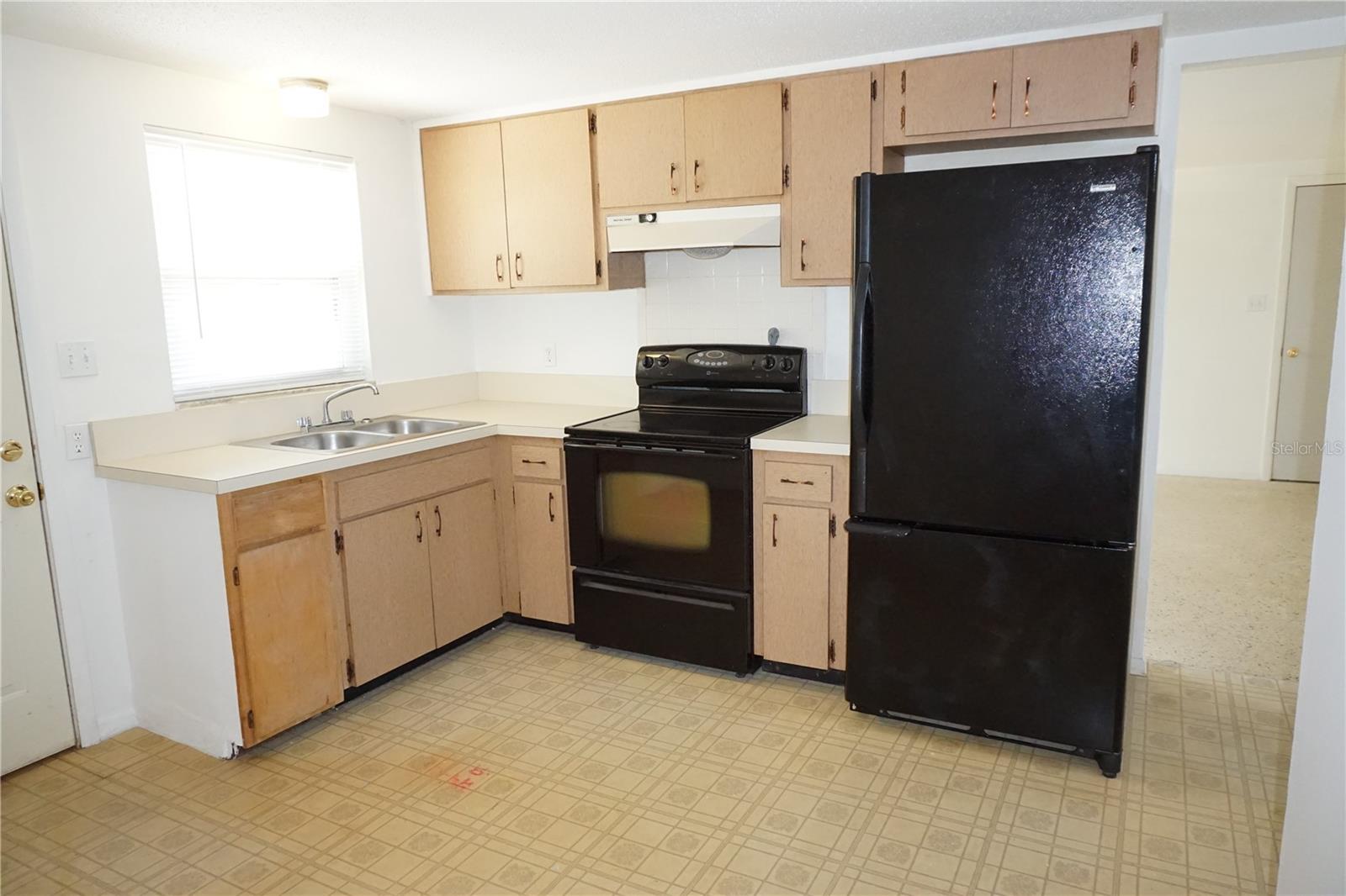 Unit A kitchen