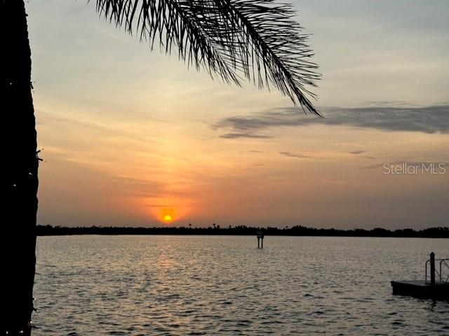 Sunset over Jim Long Lake