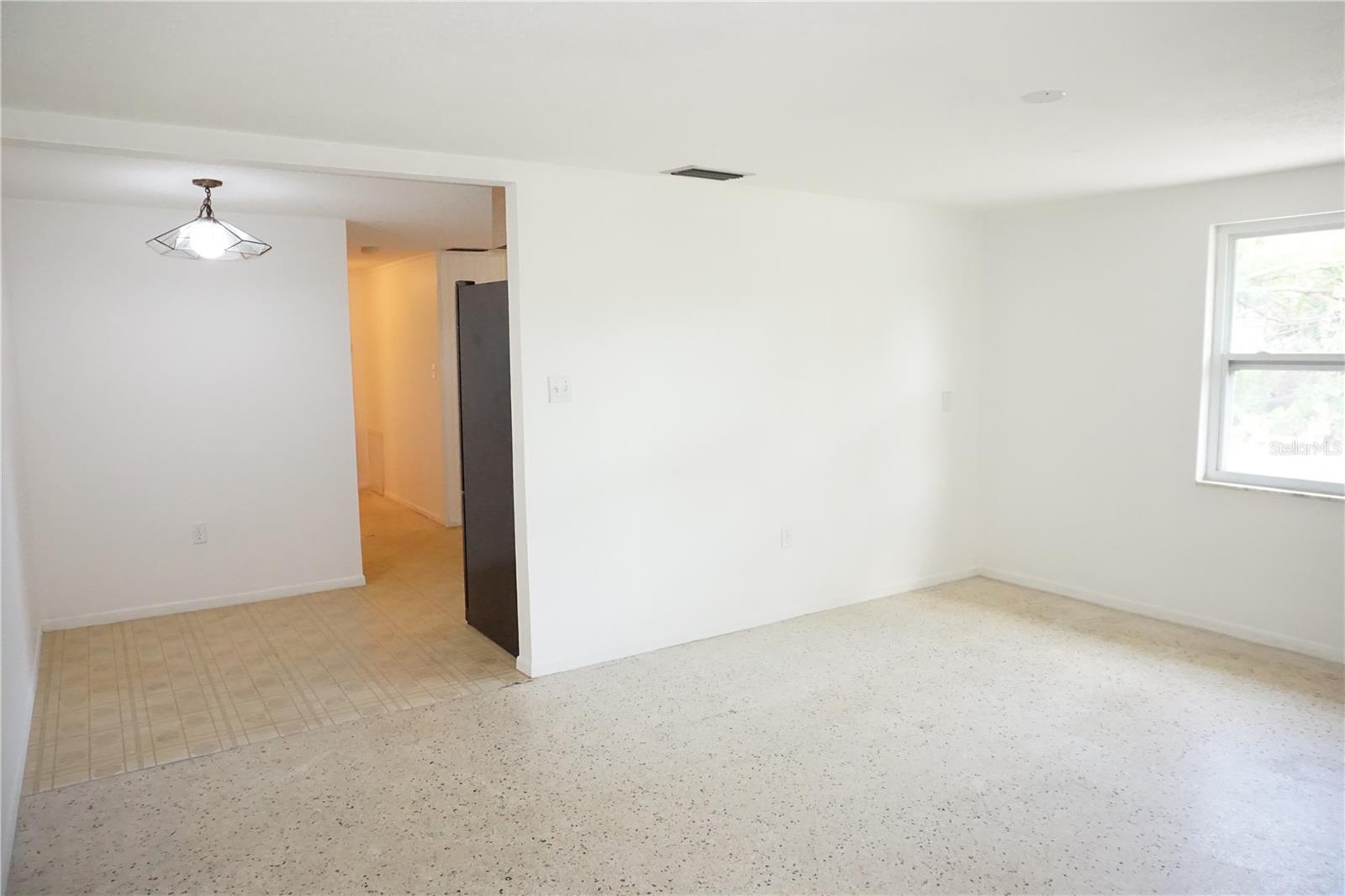 Unit A dining area