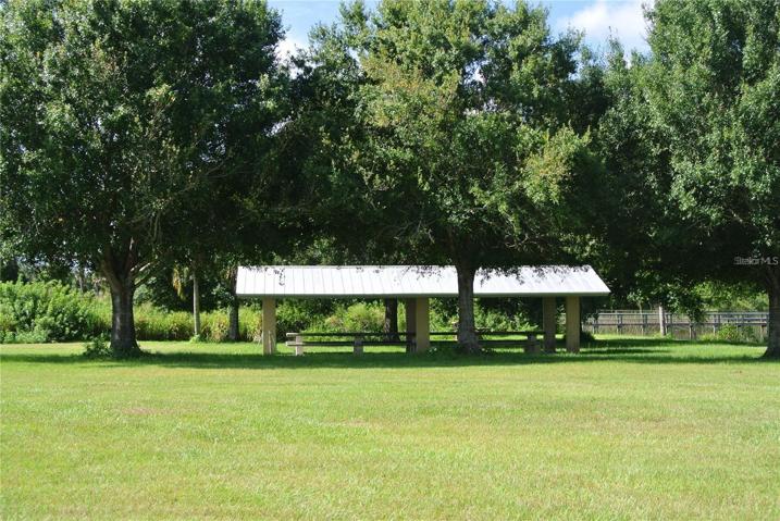 Peace River Shores picnic pavillion