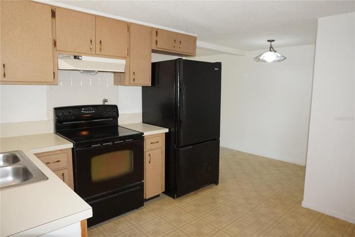 Unit A kitchen