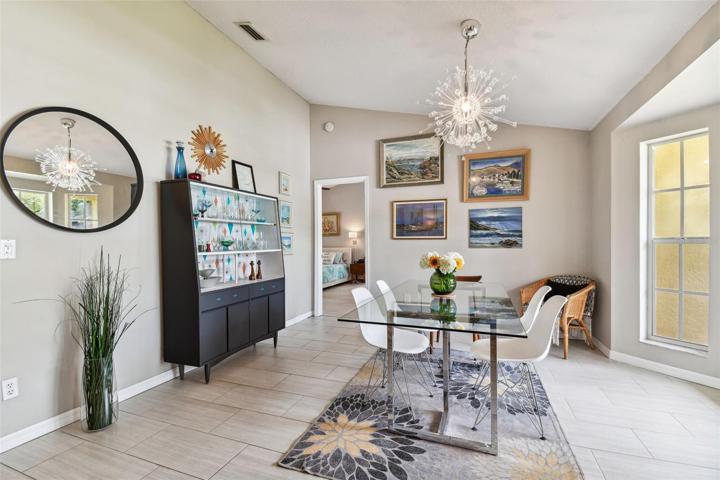 Entry View to Dining Room & Master Bedroom