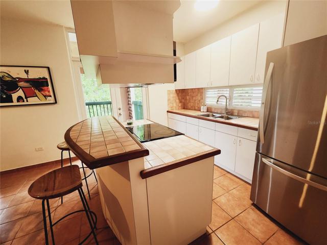 Another view of the kitchen