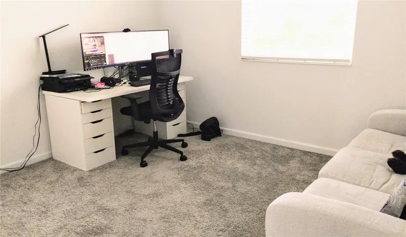 Fourth Bedroom - next to full bath & laundry