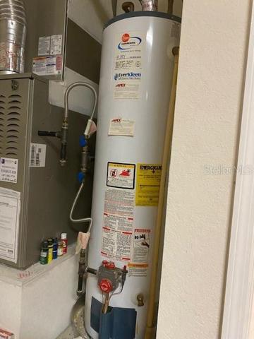 NEW WATER HEATER.